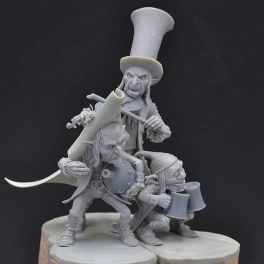 1/32 Resin Model Kit Robbers Leprechauns Fantasy Unpainted