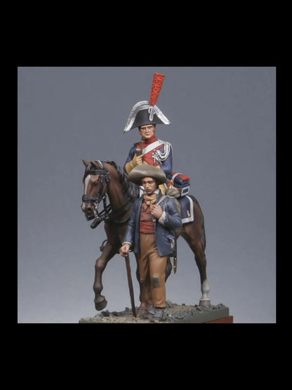1/32 Resin Model Kit Napoleonic Wars Napoleon and the Soldier Unpainted