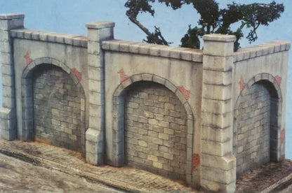 1/35 Resin Model Kit Street Wall Unpainted