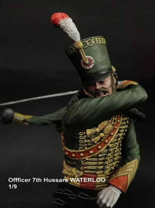 1/10 BUST Resin Model Kit Napoleonic Wars Officer Hussar Unpainted