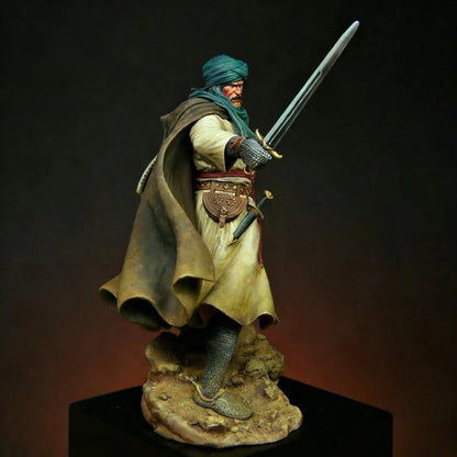 1/24 Resin Model Kit Medieval Templar Knight Hobby Miniature Unpainted