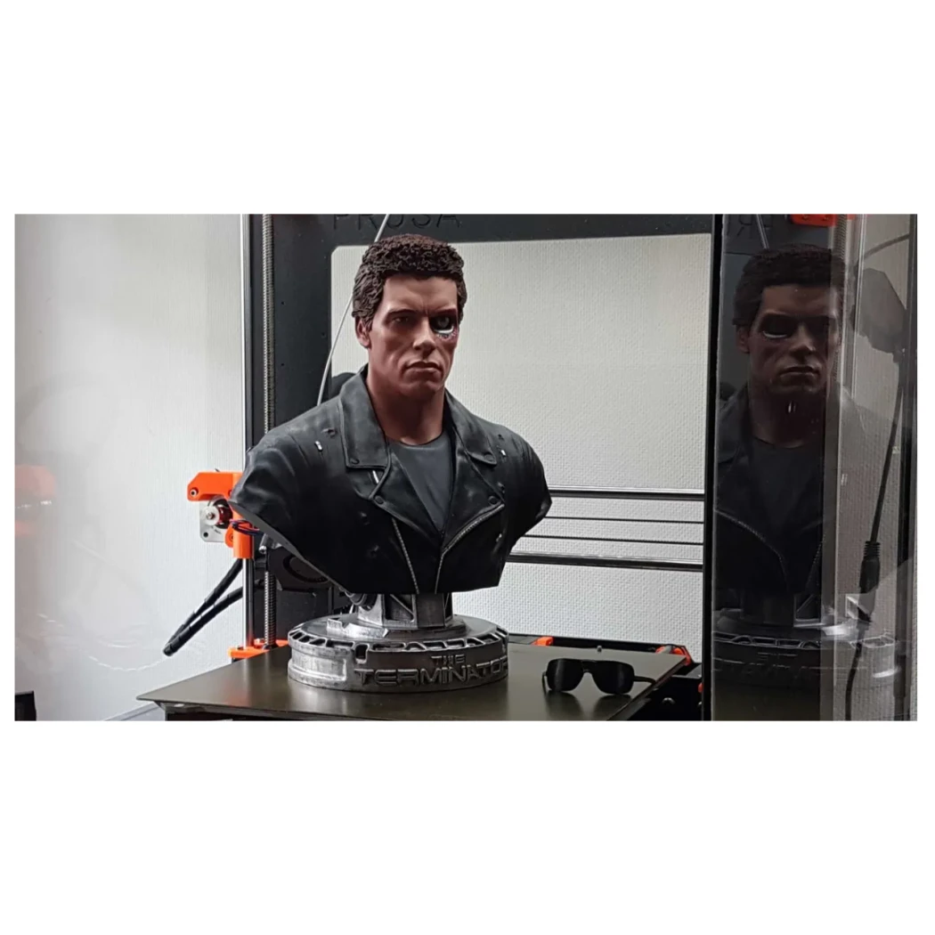 Digital STL Terminator Bust