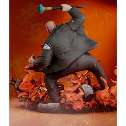 Digital STL Spiderman vs Kingpin