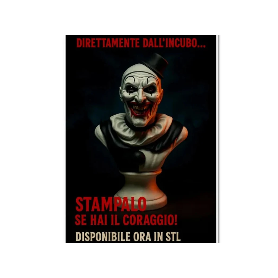 TERRIFIER FINISHED BUST