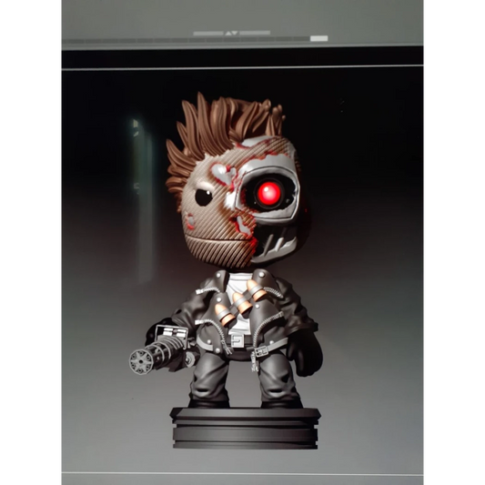 Digital STL T-800 Terminator mini