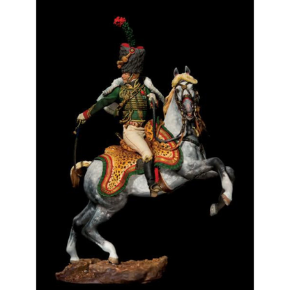 1/32 Resin Model Kit Napoleonic Wars Imperial Guard Horseman Unpainted