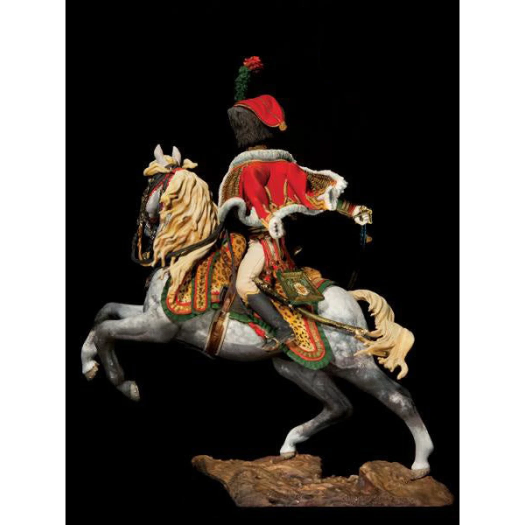 1/32 Resin Model Kit Napoleonic Wars Imperial Guard Horseman Unpainted