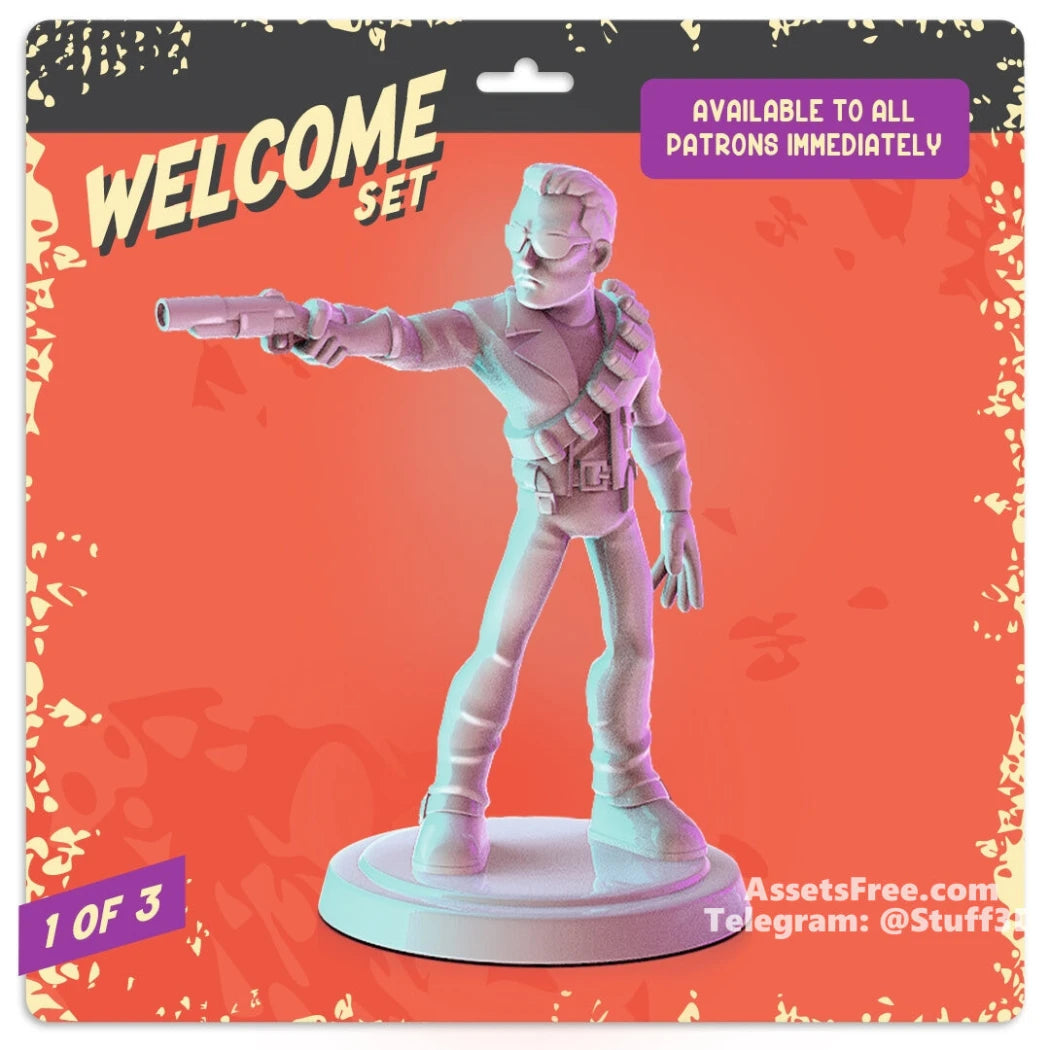 Digital STL Terminator Welcome Set