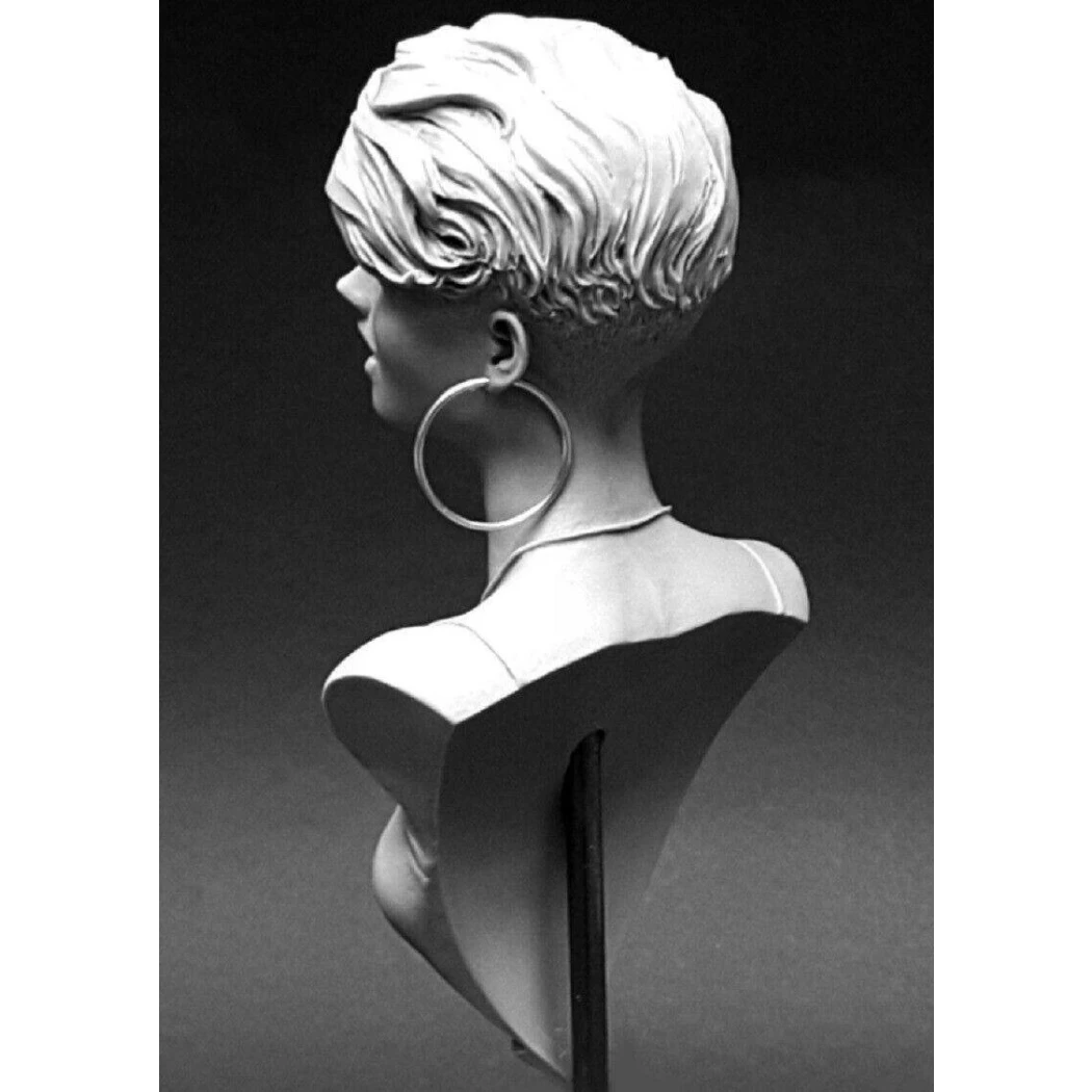 1/10 BUST Resin Model Kit Modern Beautiful Girl Woman Unpainted