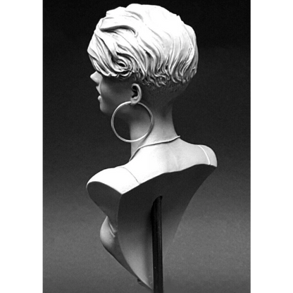 1/10 BUST Resin Model Kit Modern Beautiful Girl Woman Unpainted