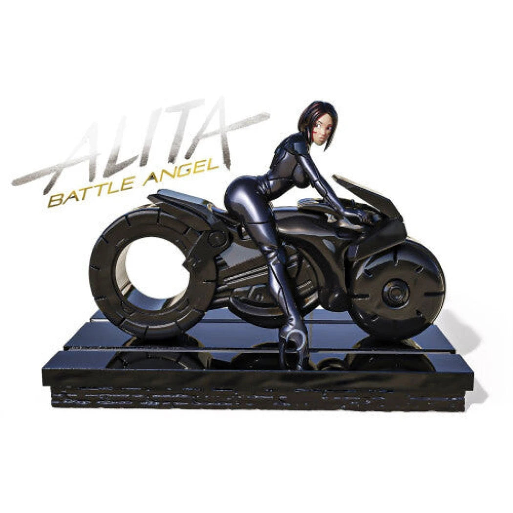Digital STL Alita Motorcyclist