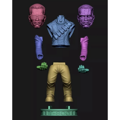 Digital STL Terminator Arnold Cellphone and Joystick Holder