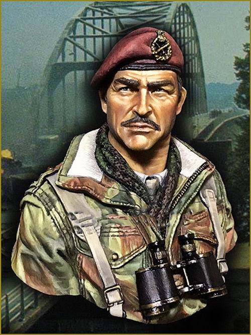 1/10 BUST Resin Model Kit British Paratrooper WW2 Unpainted - Model-Fan-Store