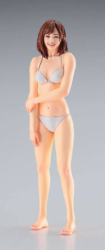 1/12 138mm Resin Model Kit Modern Asian Beautiful Girl Unpainted - Model-Fan-Store