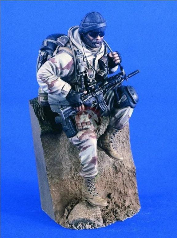1/16 Resin Model Kit Modern US Special Forces Ranger Unpainted - Model-Fan-Store
