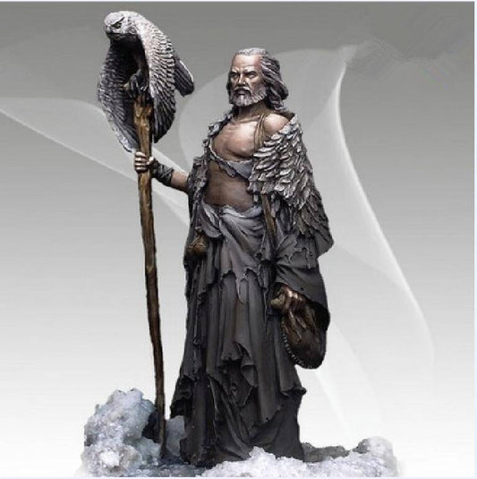 1/24 Resin Model Kit Barbarian Preacher Archmage Fantasy Unpainted - Model-Fan-Store