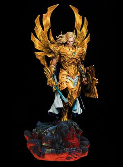 1/24 Resin Model Kit Warrior Knight Angel Fantasy Unpainted - Model-Fan-Store