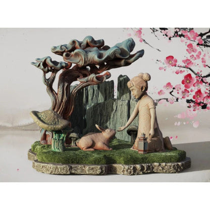 Digital STL Chinese New Year Diorama