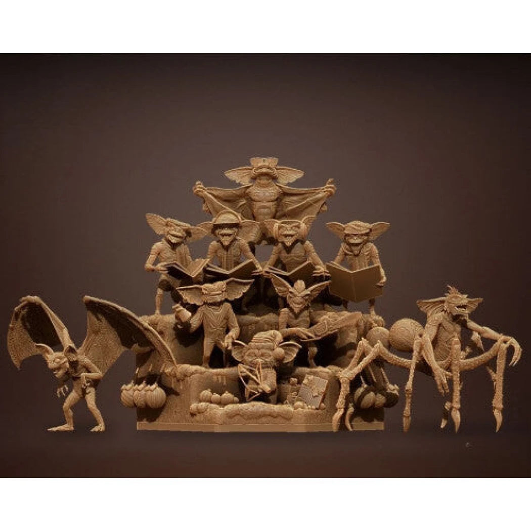 Digital STL Diorama Gremlins