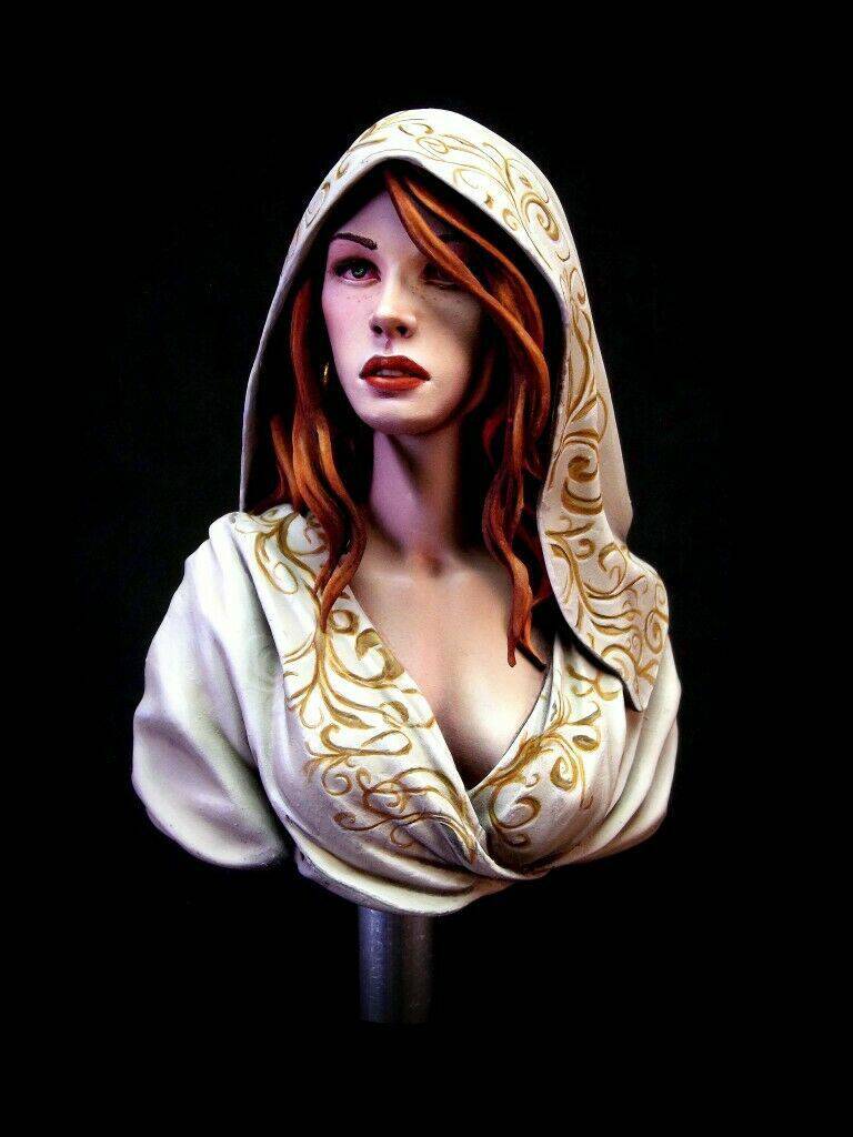 1/10 BUST Resin Model Kit Beautiful Girl Lovely Sara Unpainted - Model-Fan-Store