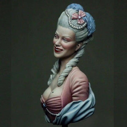 1/10 BUST Resin Model Kit Beautiful Girl Wild West Unpainted - Model-Fan-Store