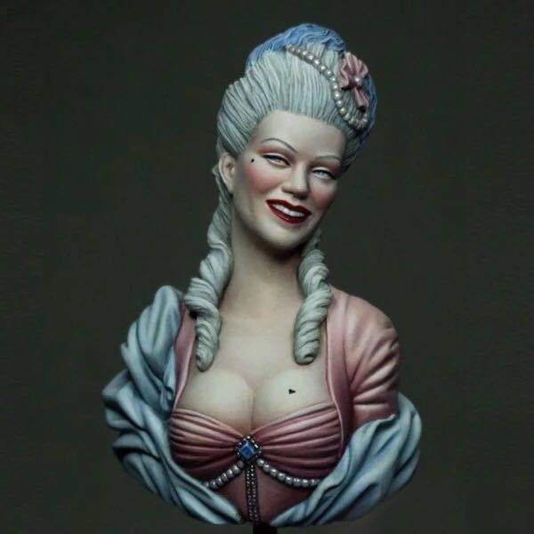 1/10 BUST Resin Model Kit Beautiful Girl Wild West Unpainted - Model-Fan-Store