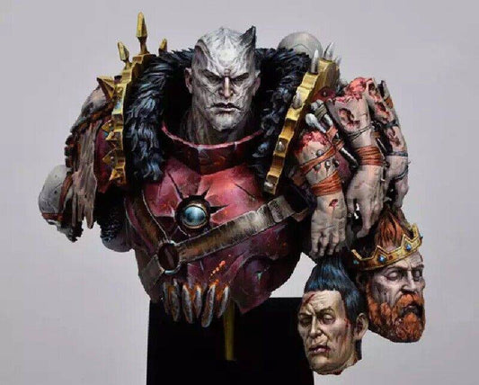 1/10 BUST Resin Model Kit Demon Bounty Hunter Fantasy Unpainted - Model-Fan-Store