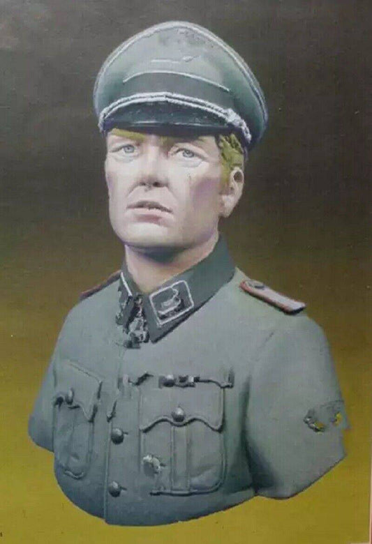 1/10 BUST Resin Model Kit German Officer Soldier WW2 Unpainted - Model-Fan-Store