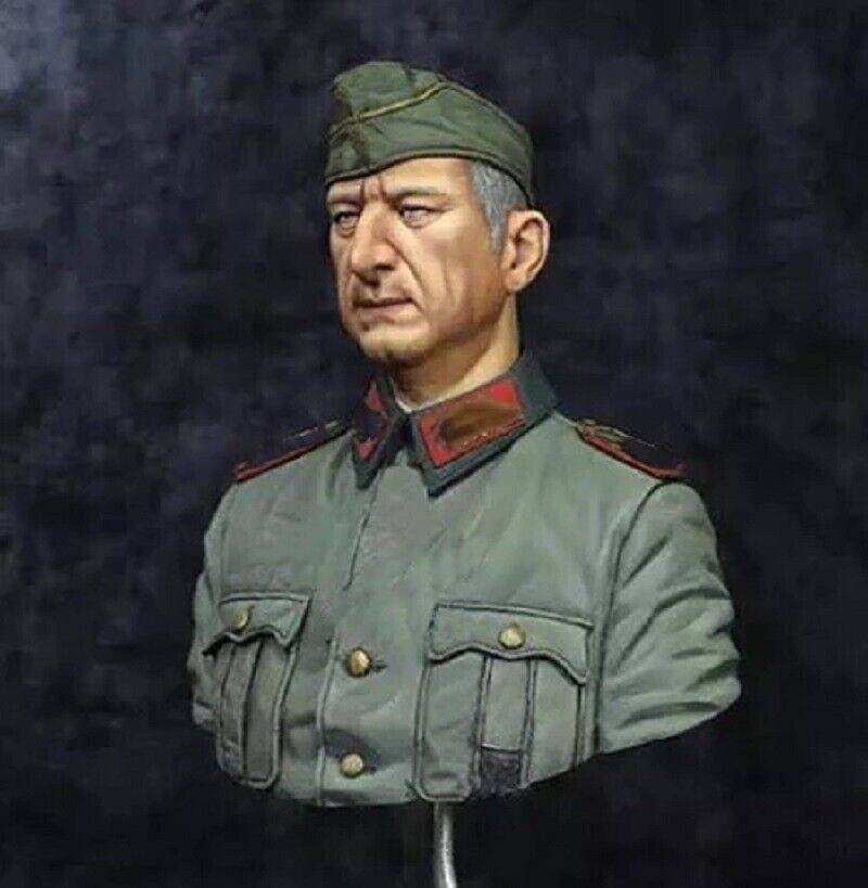 1/10 BUST Resin Model Kit German Officer Soldier WW2 Unpainted - Model-Fan-Store