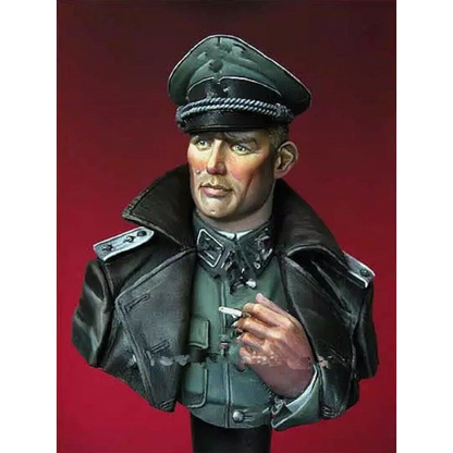 1/10 BUST Resin Model Kit German Officer WW2 Unpainted - Model-Fan-Store