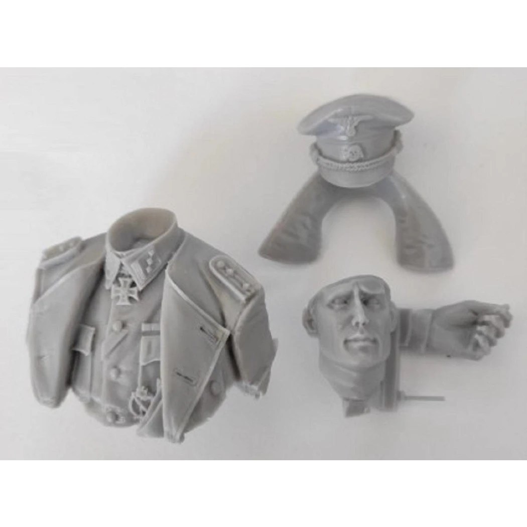 1/10 BUST Resin Model Kit German Officer WW2 Unpainted - Model-Fan-Store