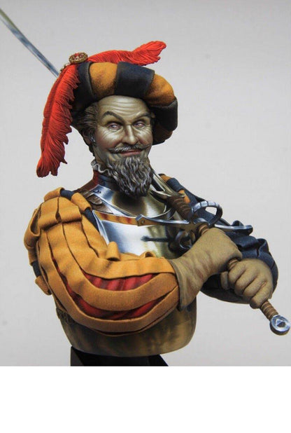 1/10 BUST Resin Model Kit Medieval Mercenary Patrician Unpainted - Model-Fan-Store