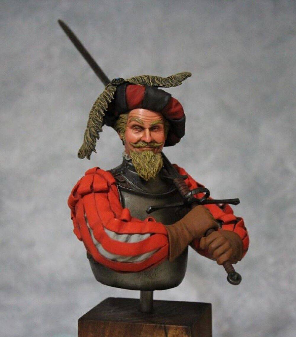 1/10 BUST Resin Model Kit Medieval Mercenary Patrician Unpainted - Model-Fan-Store