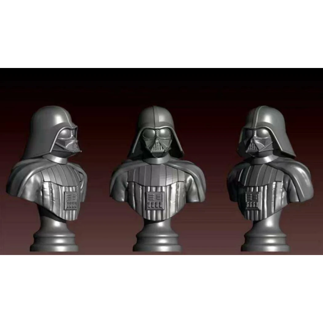 1/10 BUST Resin Model Kit Star Wars Darth Vader Unpainted - Model-Fan-Store