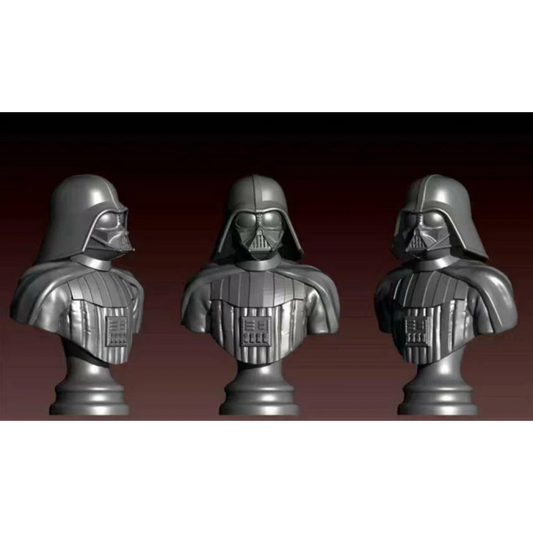 1/10 BUST Resin Model Kit Star Wars Darth Vader Unpainted - Model-Fan-Store