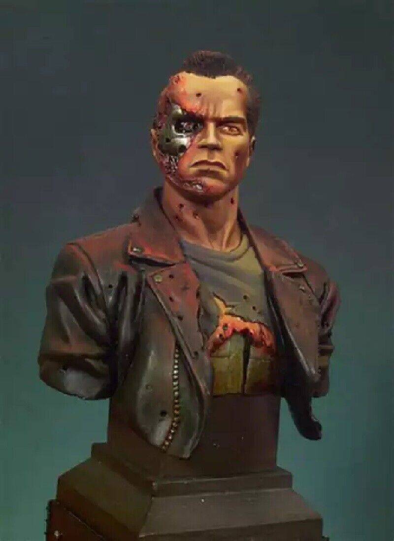 1/10 BUST Resin Model Kit Terminator T-800 Movie Unpainted - Model-Fan-Store