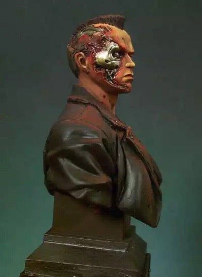 1/10 BUST Resin Model Kit Terminator T-800 Movie Unpainted - Model-Fan-Store