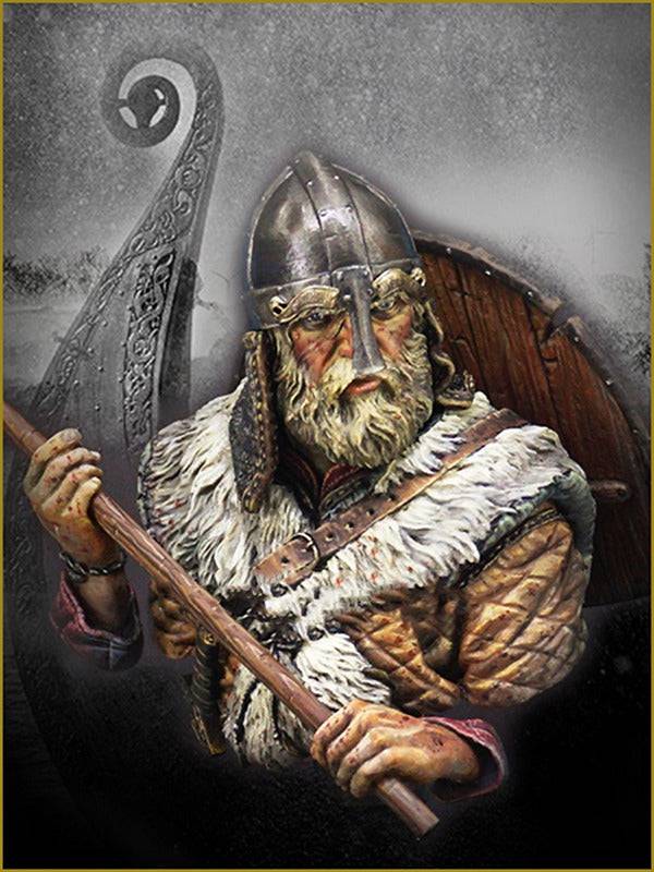 1/10 BUST Resin Model Kit Viking Warrior of the North Barbarian Unpainted - Model-Fan-Store