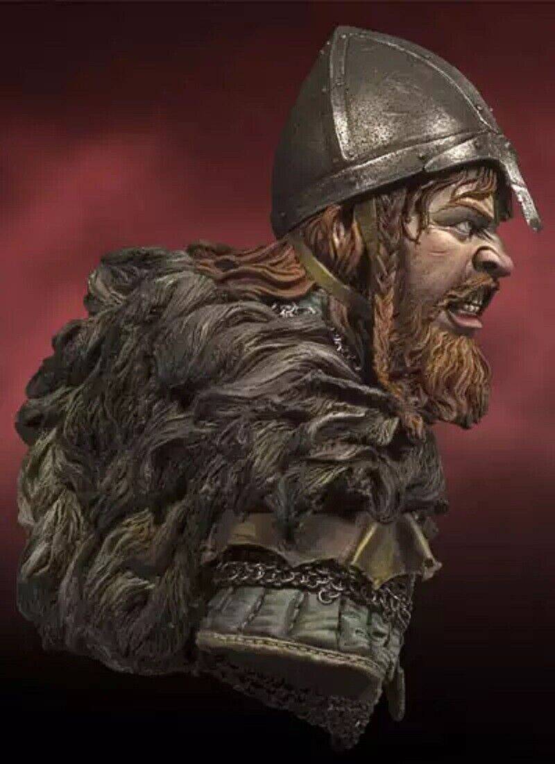 1/10 BUST Resin Model Kit Warrior Viking German Barbarian Unpainted - Model-Fan-Store