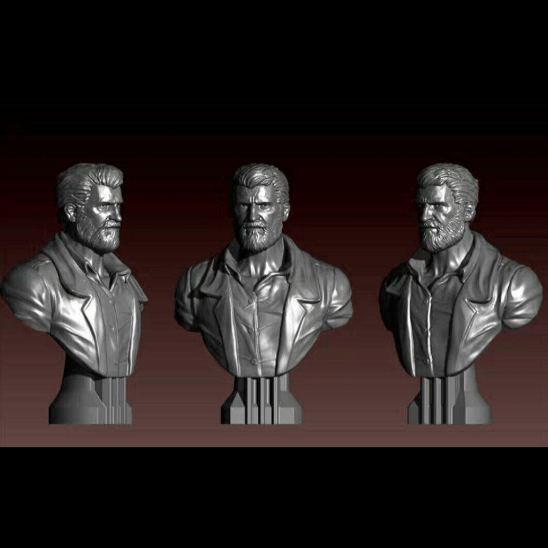 1/10 BUST Resin Superhero Model Kit The Wolverine Unpainted