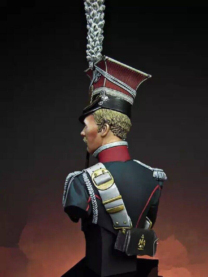 1/12 BUST Resin Model Kit Napoleonic Wars Polish Cavalryman Unpainted - Model-Fan-Store