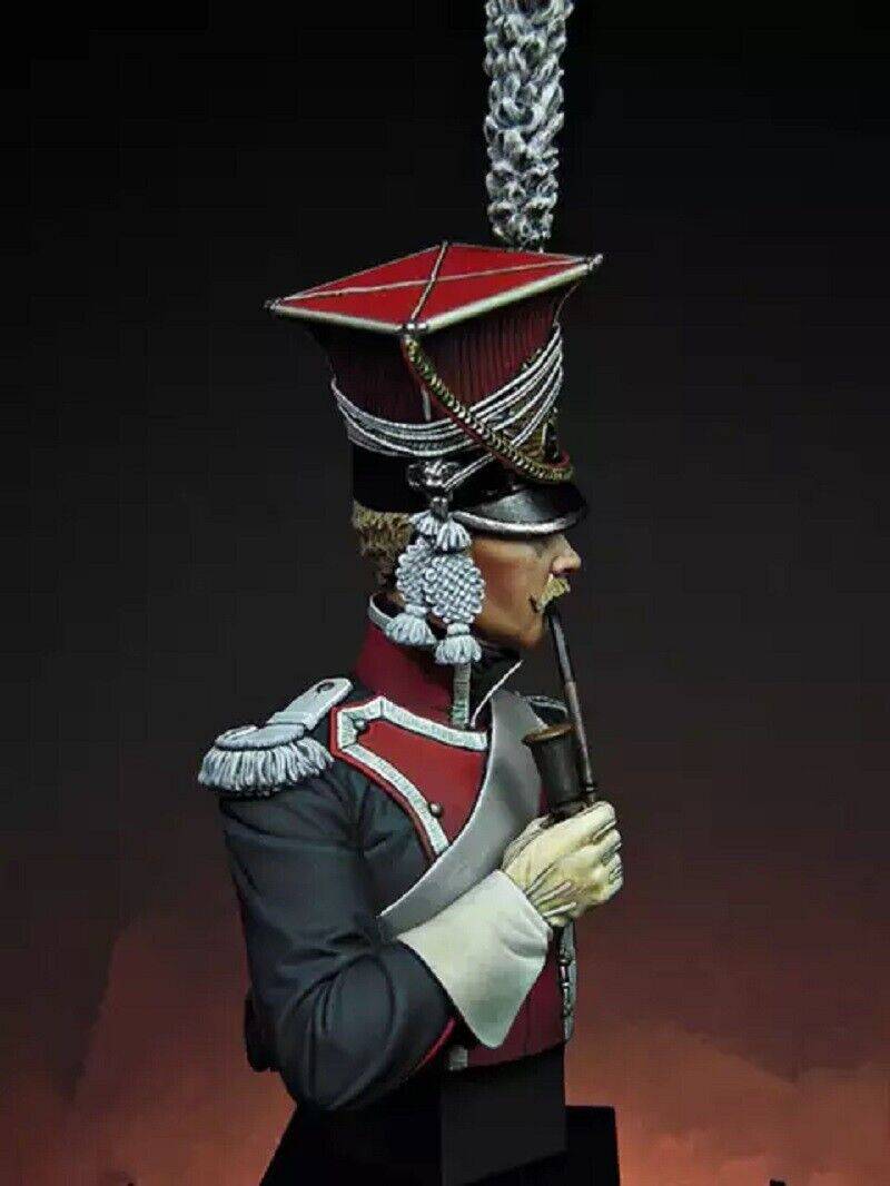 1/12 BUST Resin Model Kit Napoleonic Wars Polish Cavalryman Unpainted - Model-Fan-Store