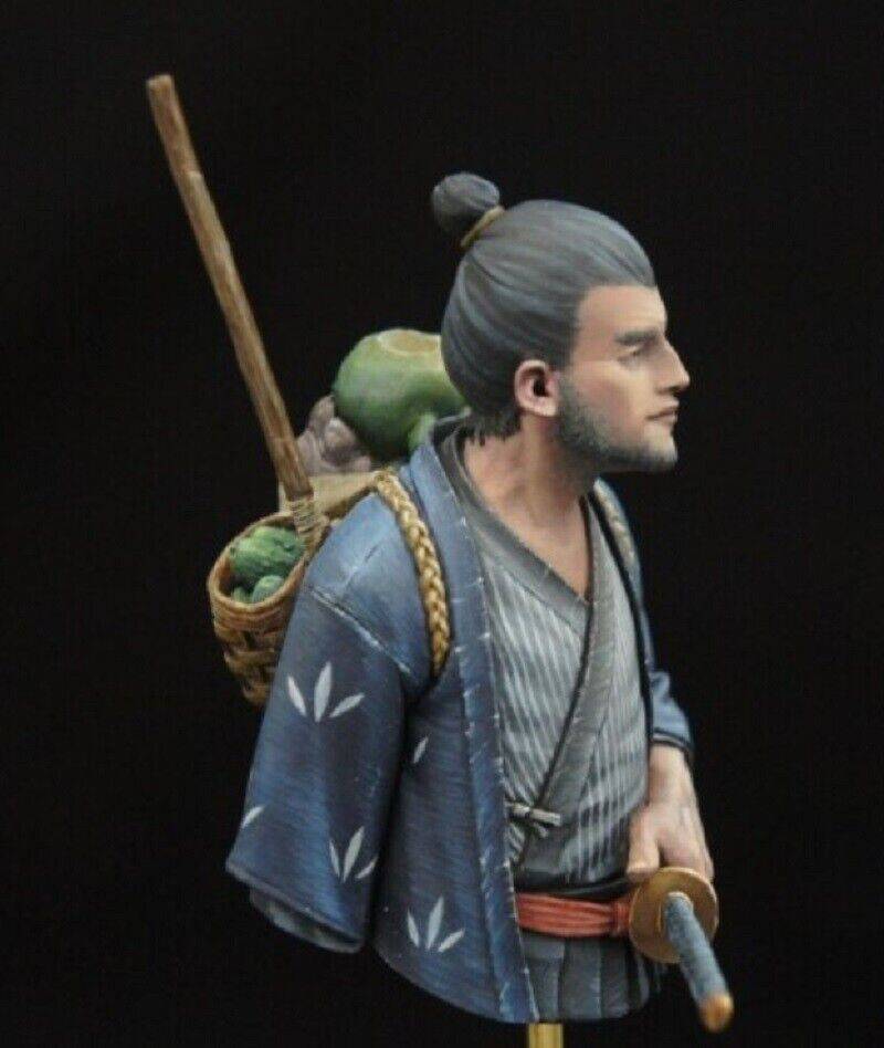 1/12 BUST Resin Model Kit Samurai & Baby Unpainted - Model-Fan-Store