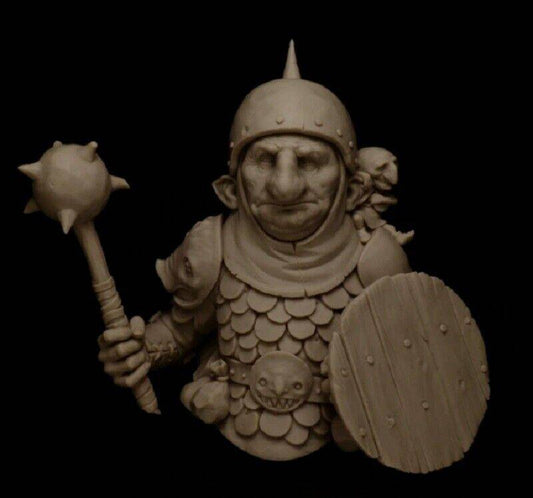 1/12 BUST Resin Model Kit Warrior Goblin Fairy Tales Unpainted - Model-Fan-Store