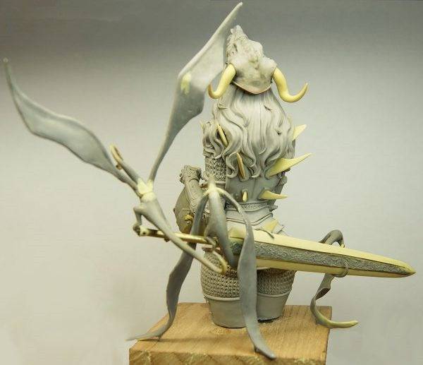 1/9 BUST Resin Model Kit Beautiful Girl Dragon Age Hunter Warrior Unpainted - Model-Fan-Store