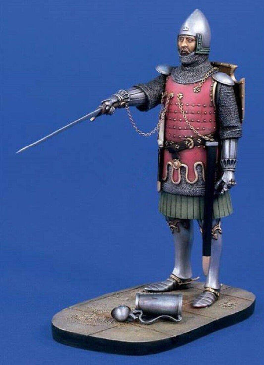 1/16 120mm Resin Model Kit German Medieval Knight Warrior Unpainted - Model-Fan-Store