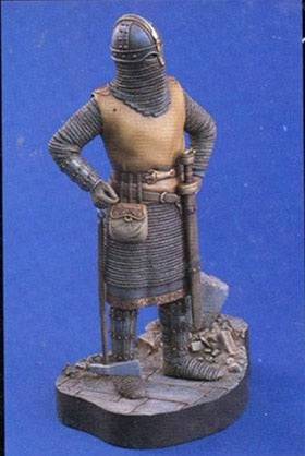 1/16 Resin Model Kit European Medieval Knight Unpainted - Model-Fan-Store