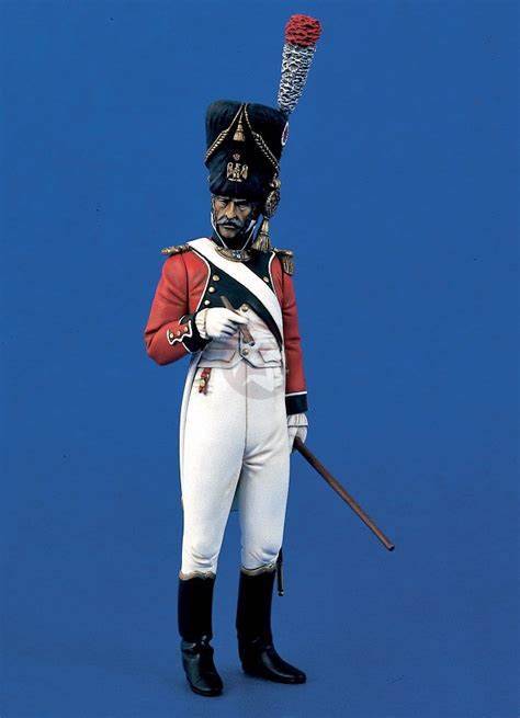 1/16 Resin Model Kit Napoleonic Wars French Grenadier Officer Unpainted - Model-Fan-Store