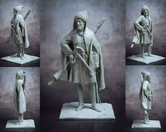 1/24 Resin Model Kit Mountain Warrior Cossack Unpainted - Model-Fan-Store