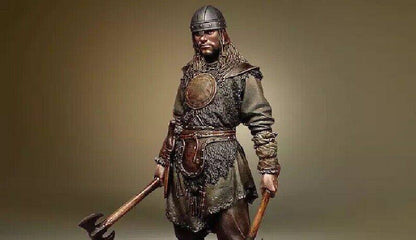 1/32 Resin Model Kit Saxon Warrior Barbarian Viking Fantasy Unpainted - Model-Fan-Store
